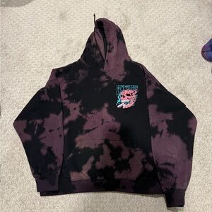 ALF Black and Purple Graphic Hoodie